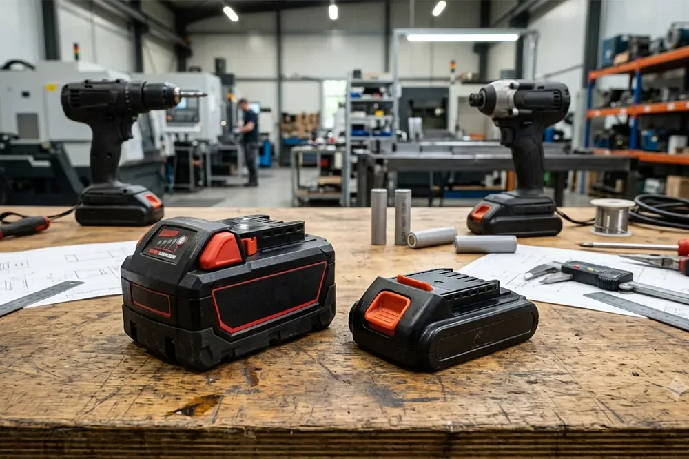 Industrial vs. DIY Power Tool Battery Packs: The Small Differences That Matter More Than You Think