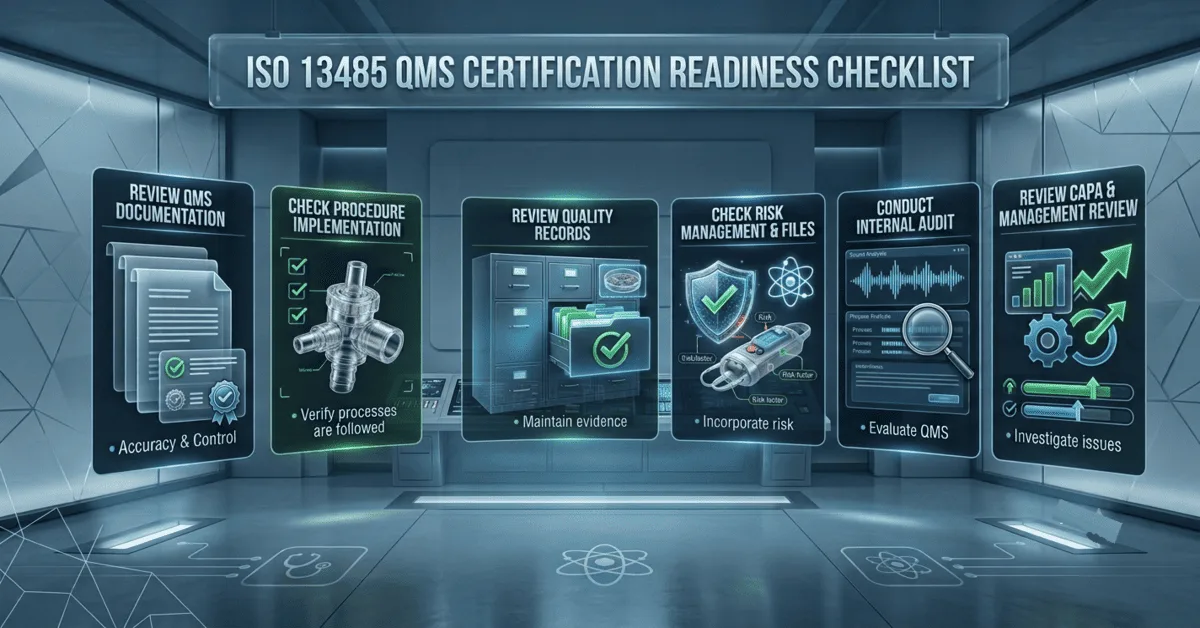 How to Check If Your ISO 13485 QMS Is Ready for Certification