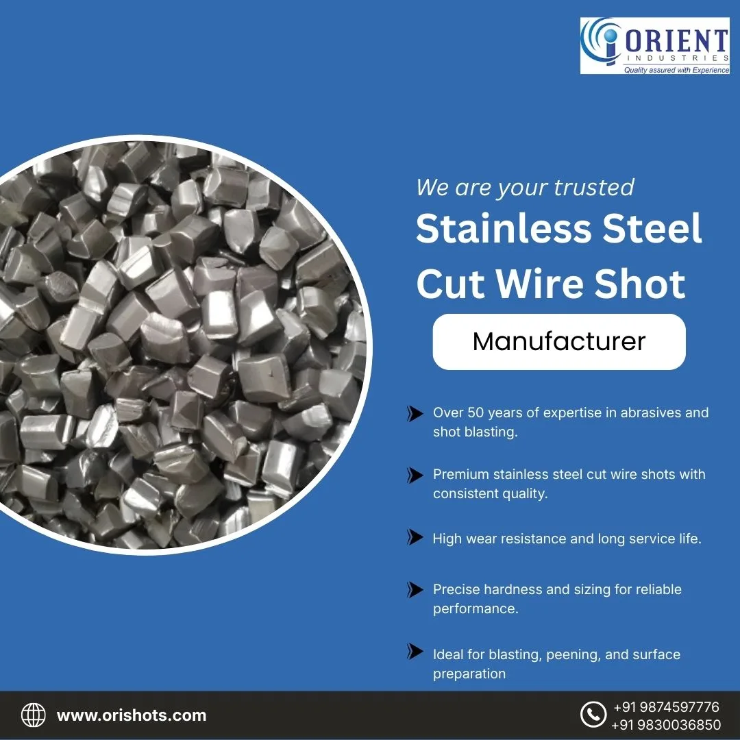 How Stainless Steel Cut Wire Shot Improves Productivity in Industrial Blasting