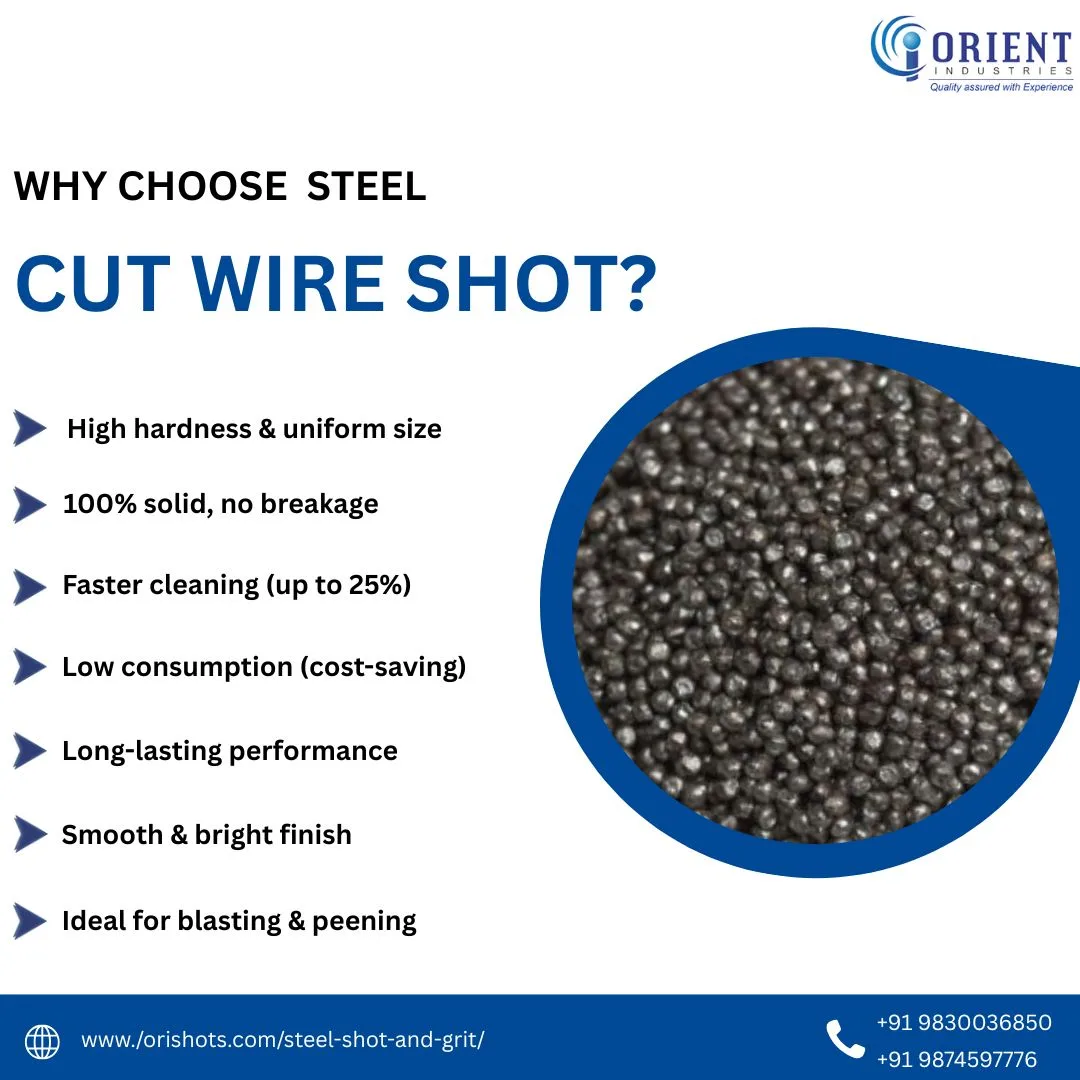 Top Applications of Steel Cut Wire Shot Across Different Industries