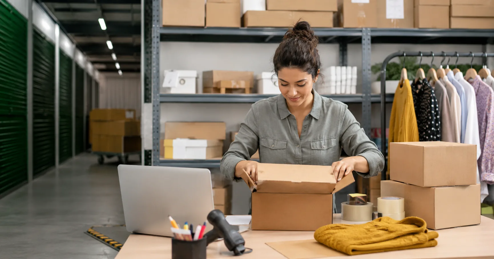 Self Storage for Online Retailers: Save Thousands on Warehouse Costs