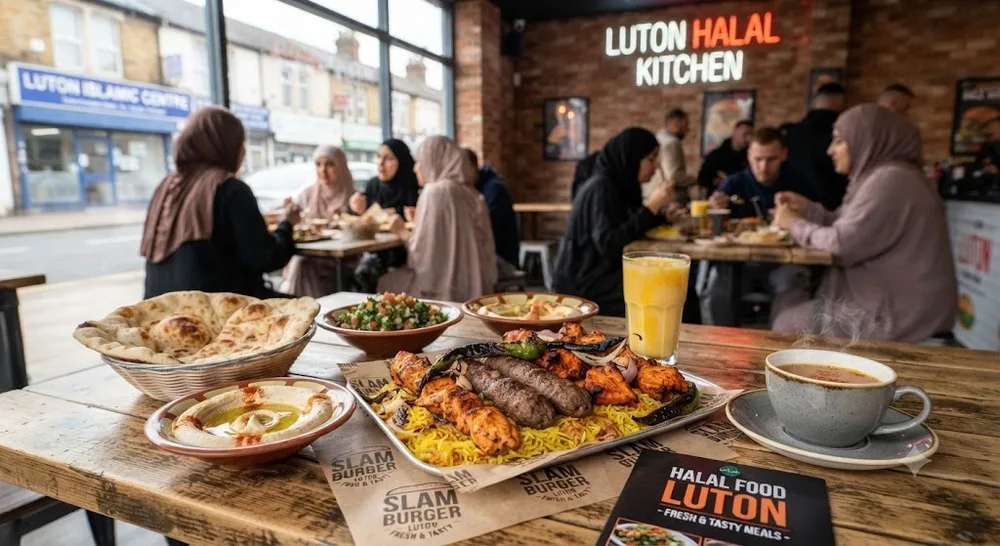 Halal Food Luton & Halal Restaurant Luton – Best Spots for Fresh & Tasty Meals