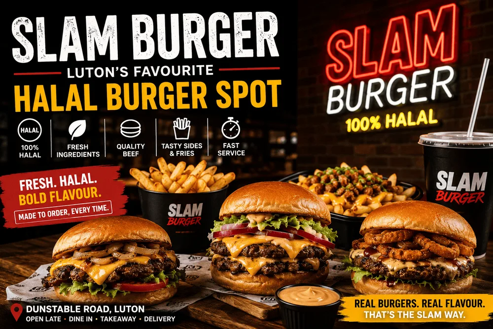 The Ultimate Guide to Slam Burger: Leicester’s Favourite Halal Burger Spot