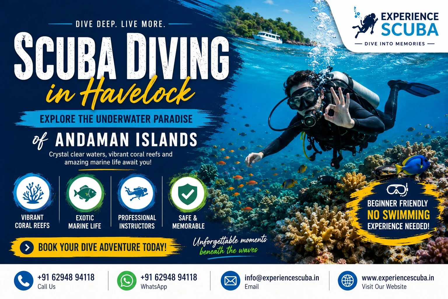 Beginner’s Guide to Scuba Diving in Havelock: What You Need to Know Before You Go