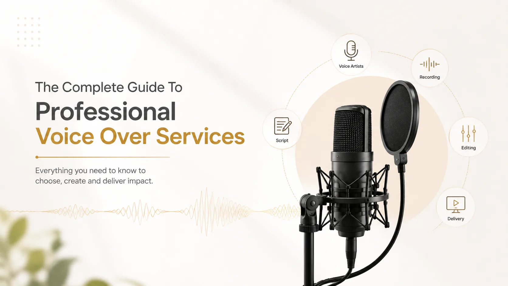 The Complete Guide To Professional Voice Over Services