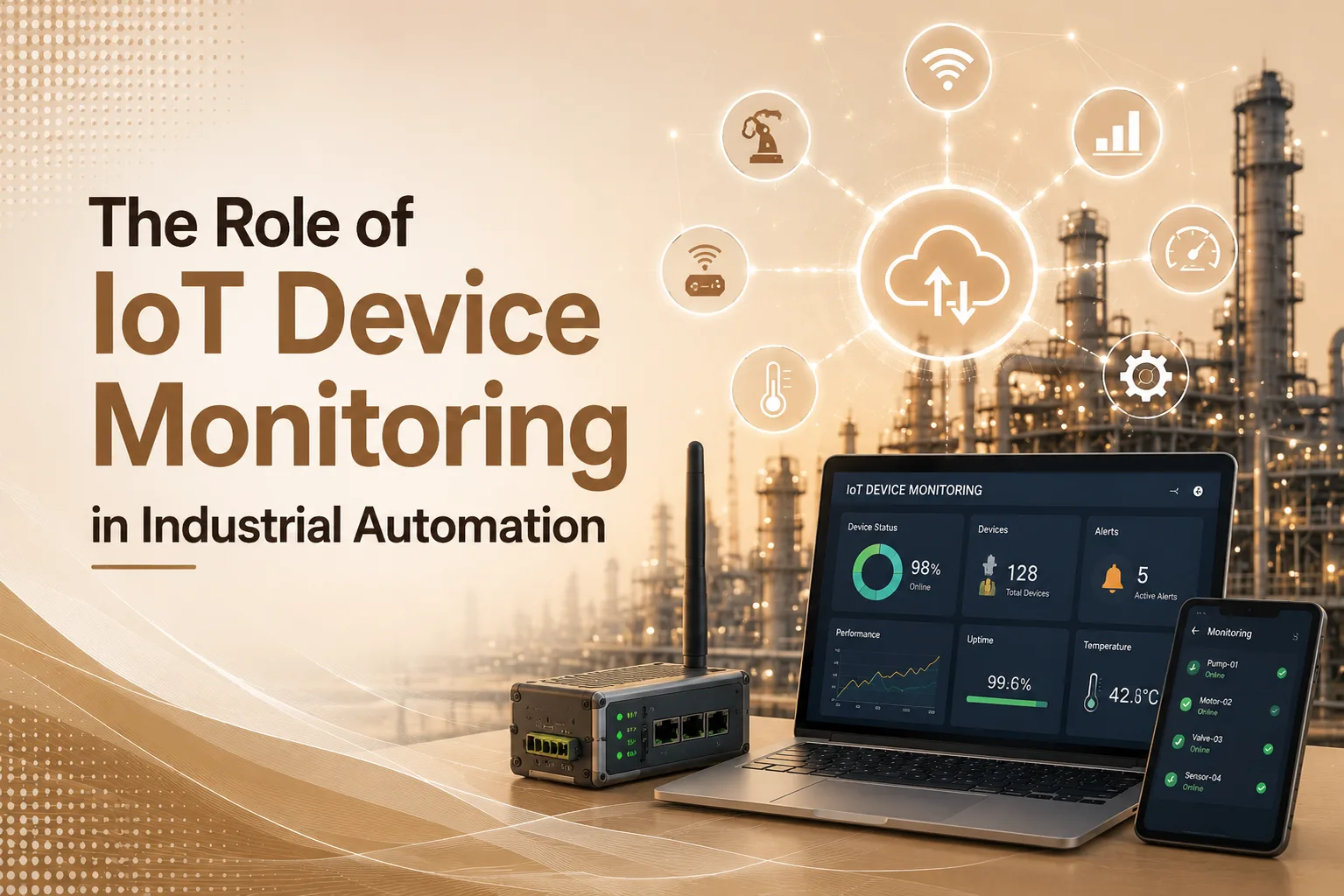 The Role of IoT Device Monitoring in Industrial Automation