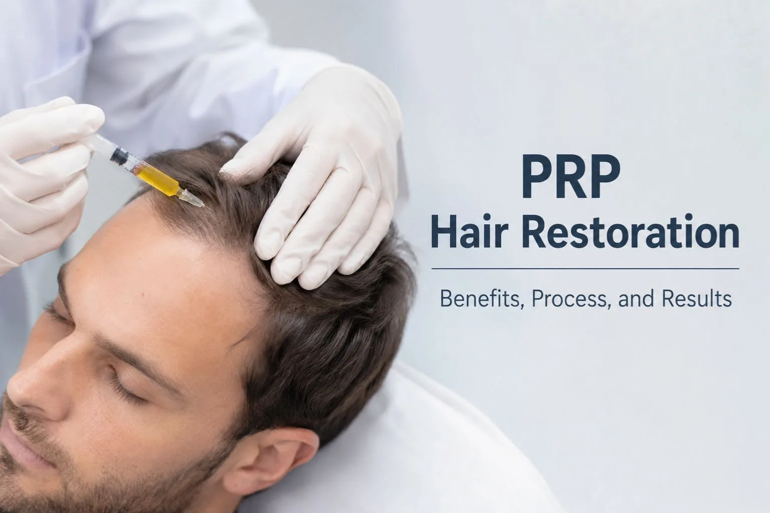 PRP Hair Restoration Explained: Benefits, Process, and Results