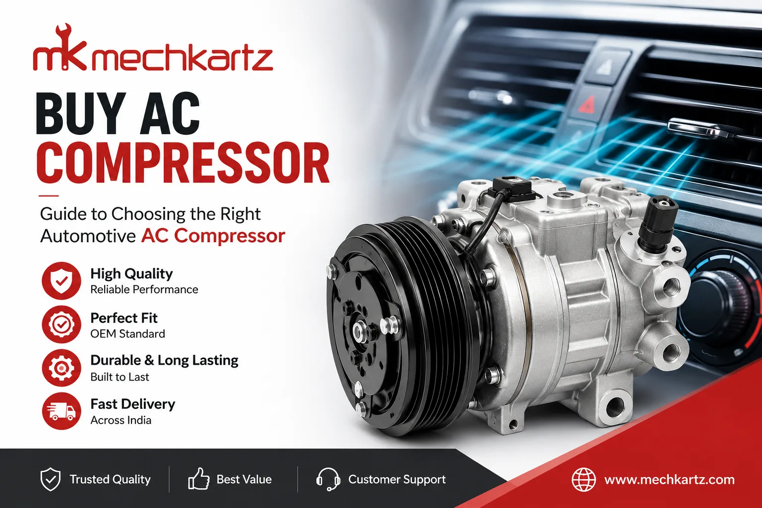 Practical Guide to Choosing the Right Automotive AC Compressor