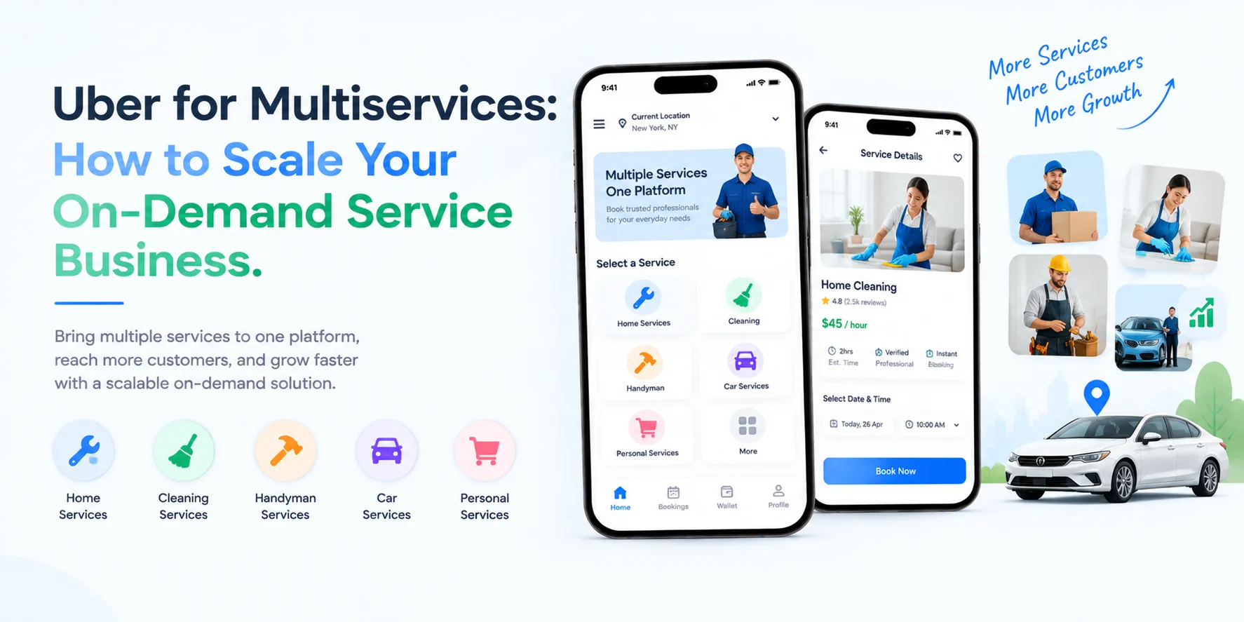 Uber for Multiservices: How to Scale Your On-Demand Service Business