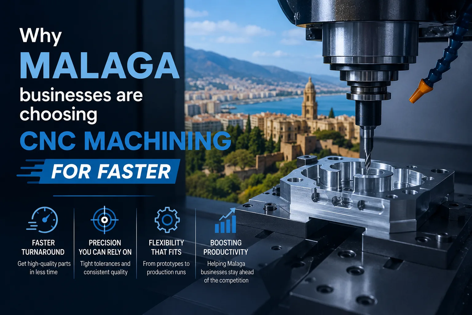Why Malaga businesses are choosing CNC machining for faster