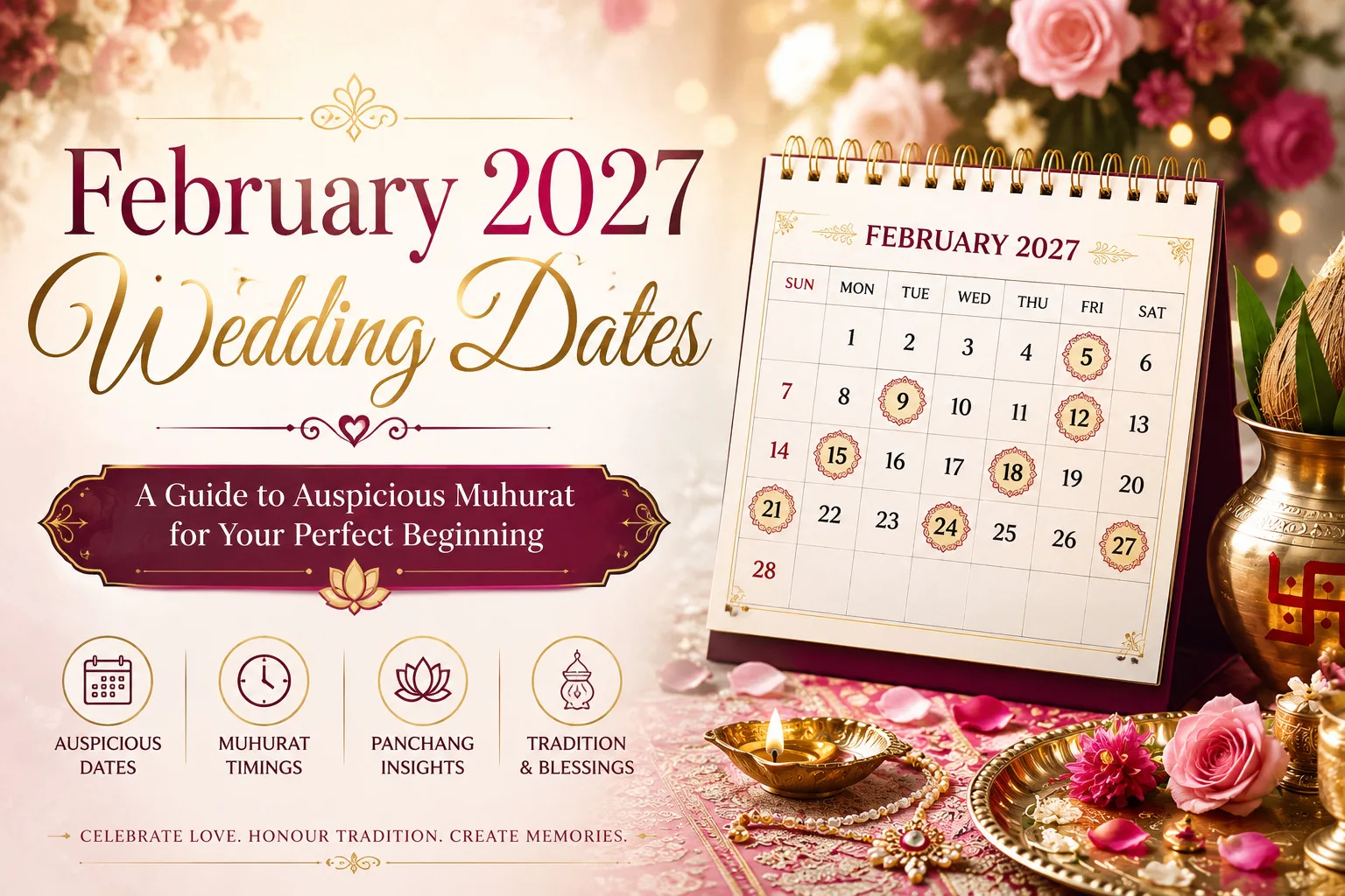 Lagan February 2027: A Smart Way to Choose Your Wedding Muhurat
