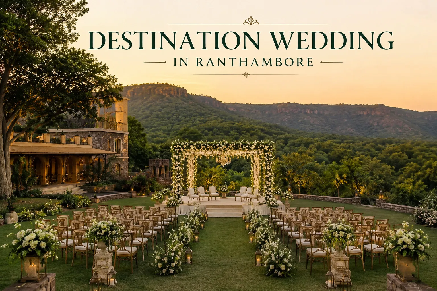 Ranthambore Wedding Venues: Celebrate Your Wedding Amidst Rajasthan's Untamed Beauty