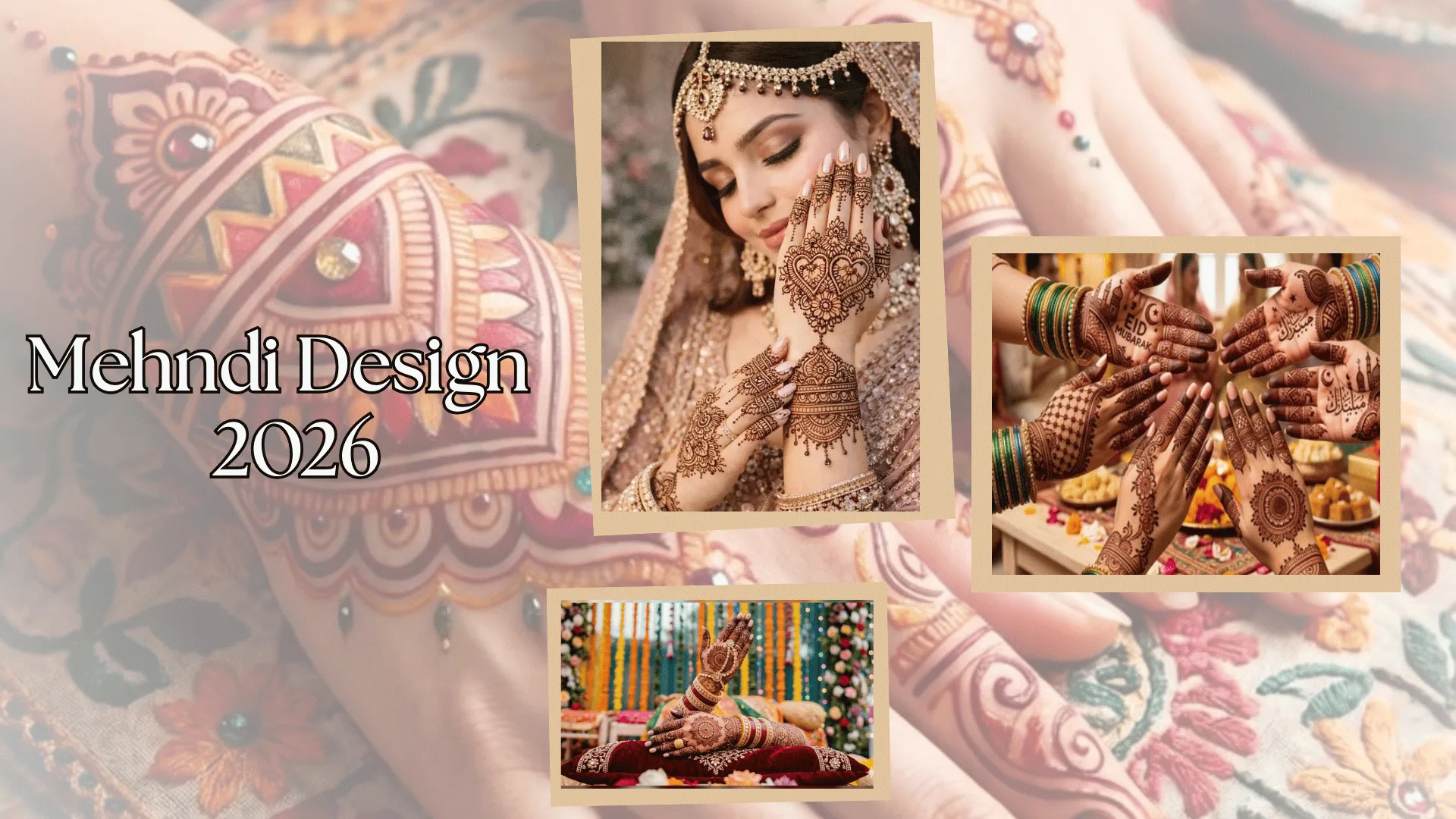 How Can the Perfect Mehndi Design Add More Meaning to Your Wedding Celebration?