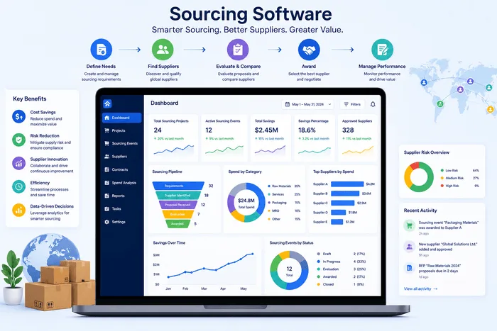 Top Sourcing Software Vendors by Market Share in 2026