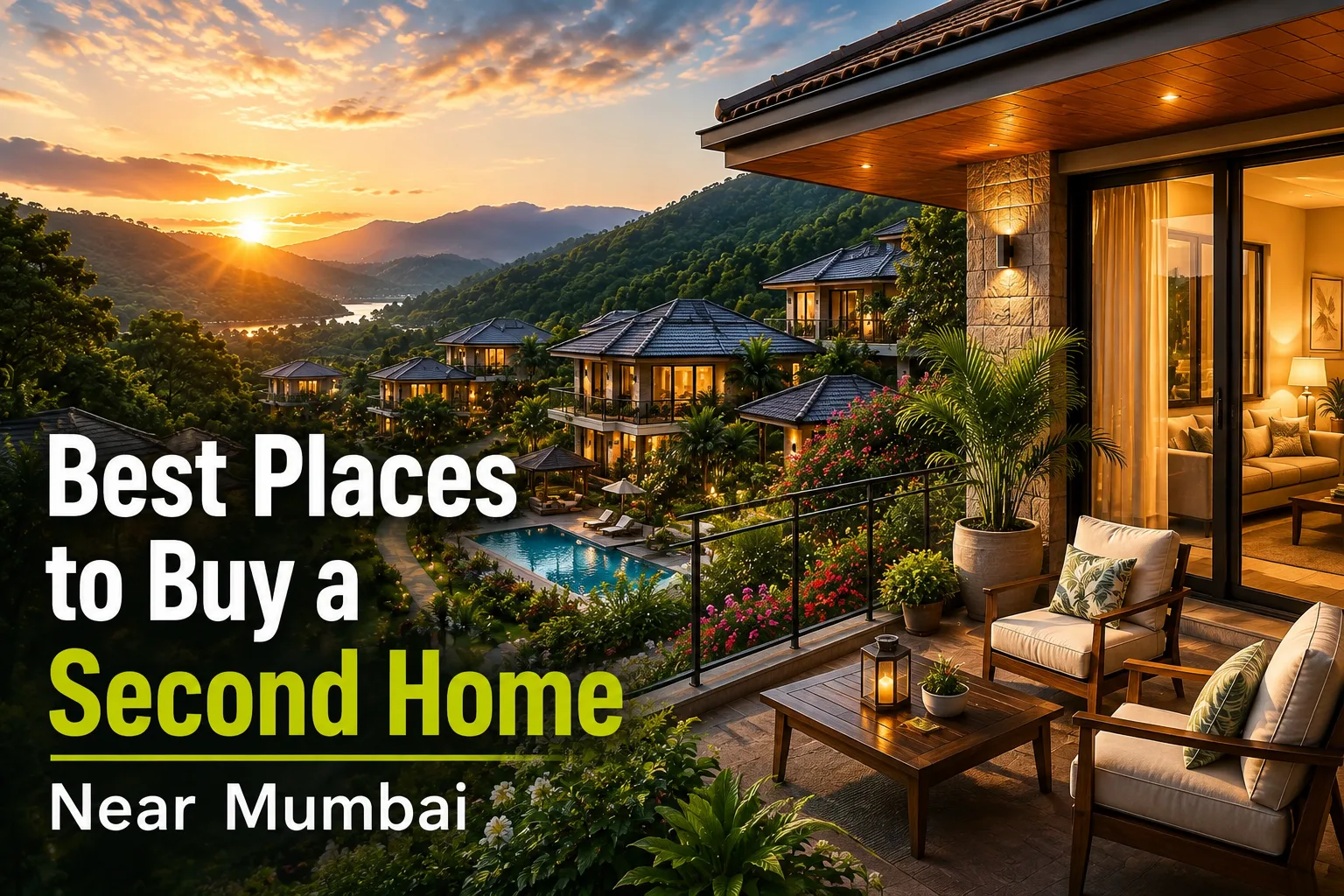Best Places to Buy a Second Home Near Mumbai