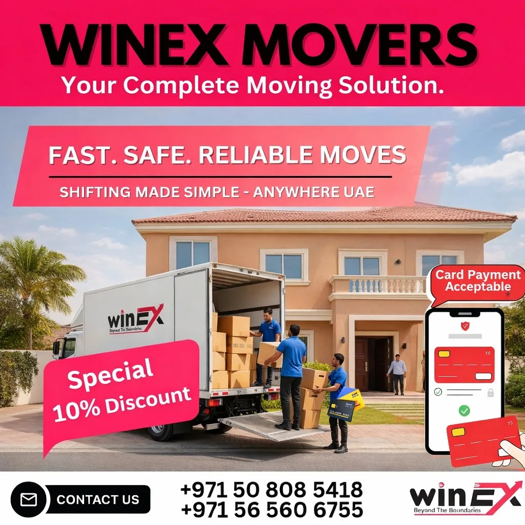 Professional Movers and Packers in Dubai | Home, Office & Villa Relocation Services | Win Express Logistics