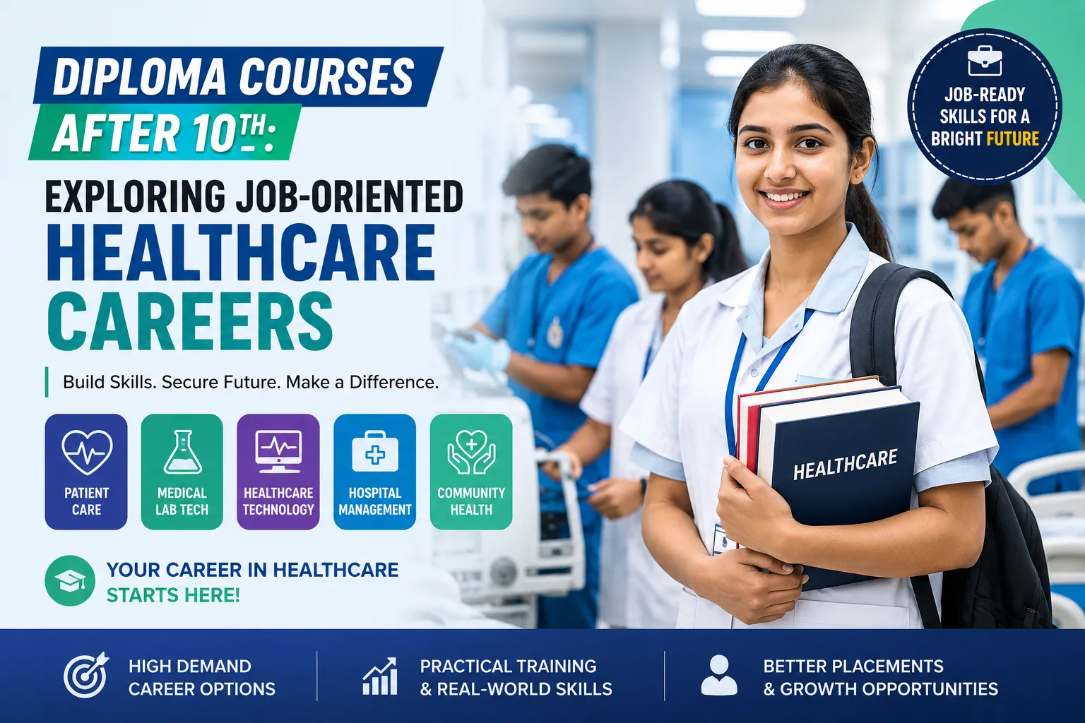 Diploma Courses After 10th: Exploring Job-Oriented Healthcare Careers