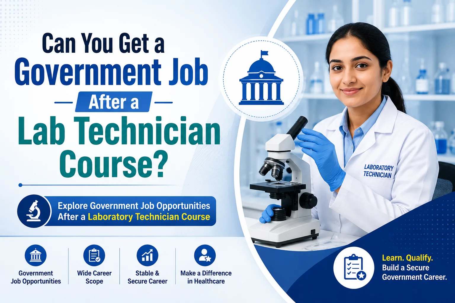 Can You Get a Government Job After a Lab Technician Course?
