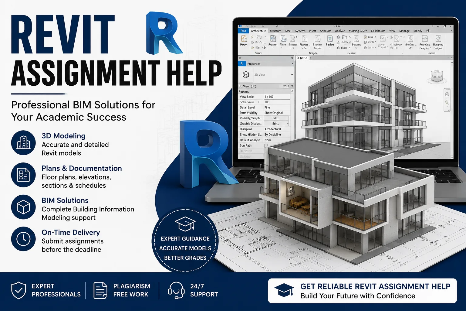 Revit Assignment Help: Your Complete Guide to Excelling in Revit Projects