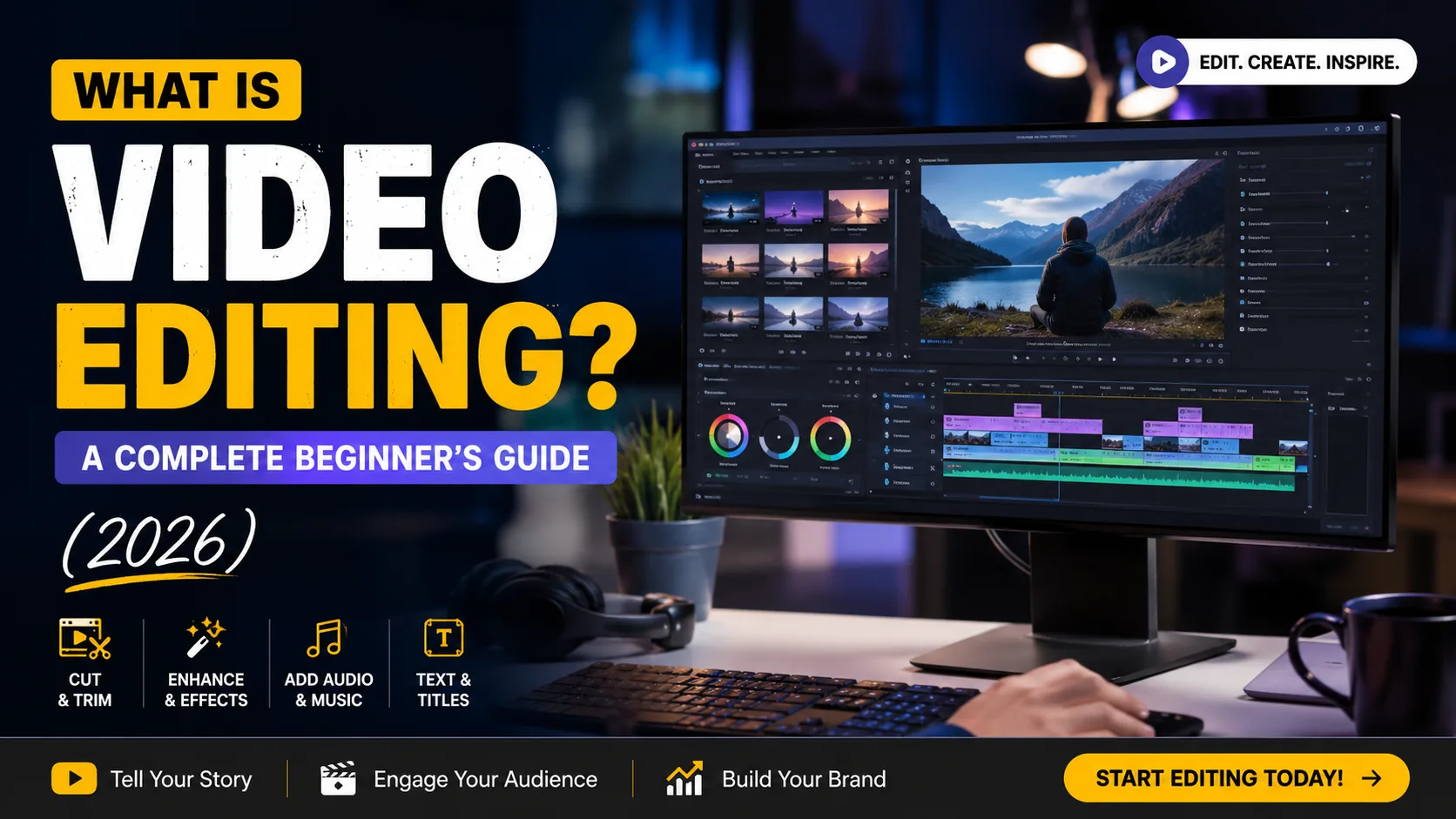 What Is Video Editing? A Complete Beginner’s Guide (2026)
