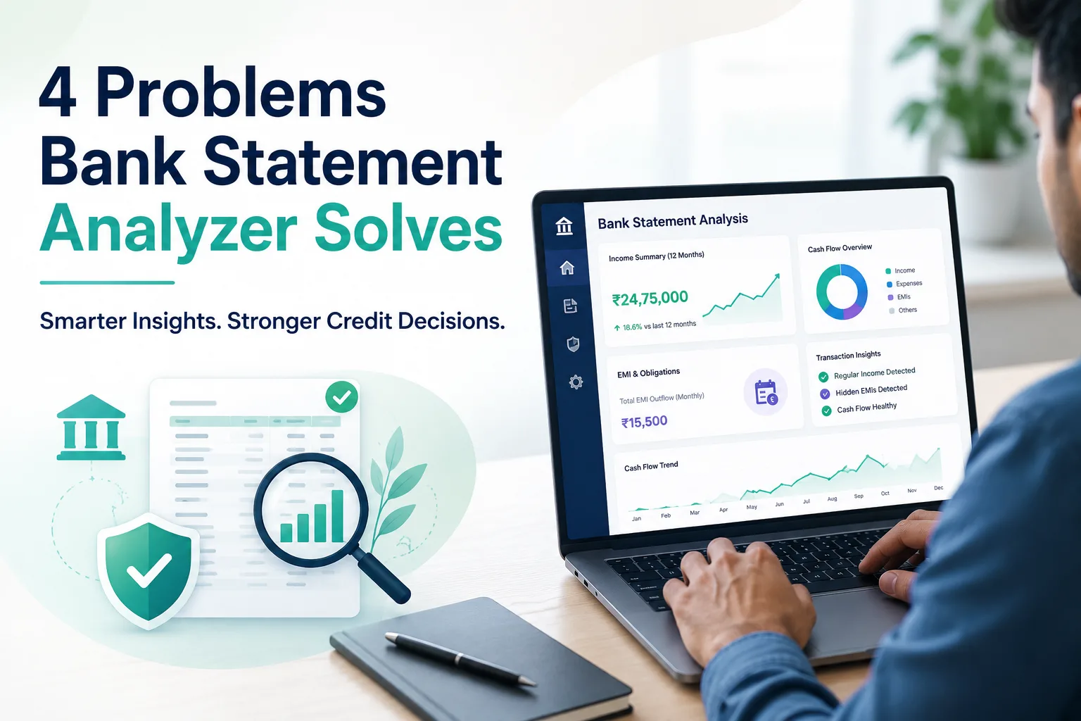 4 Problems a Bank Statement Analyzer Solves for Digital Lenders