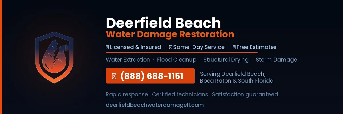 Flood Cleanup in Deerfield Beach, FL — What It Really Takes to Restore Your Home After a Flood