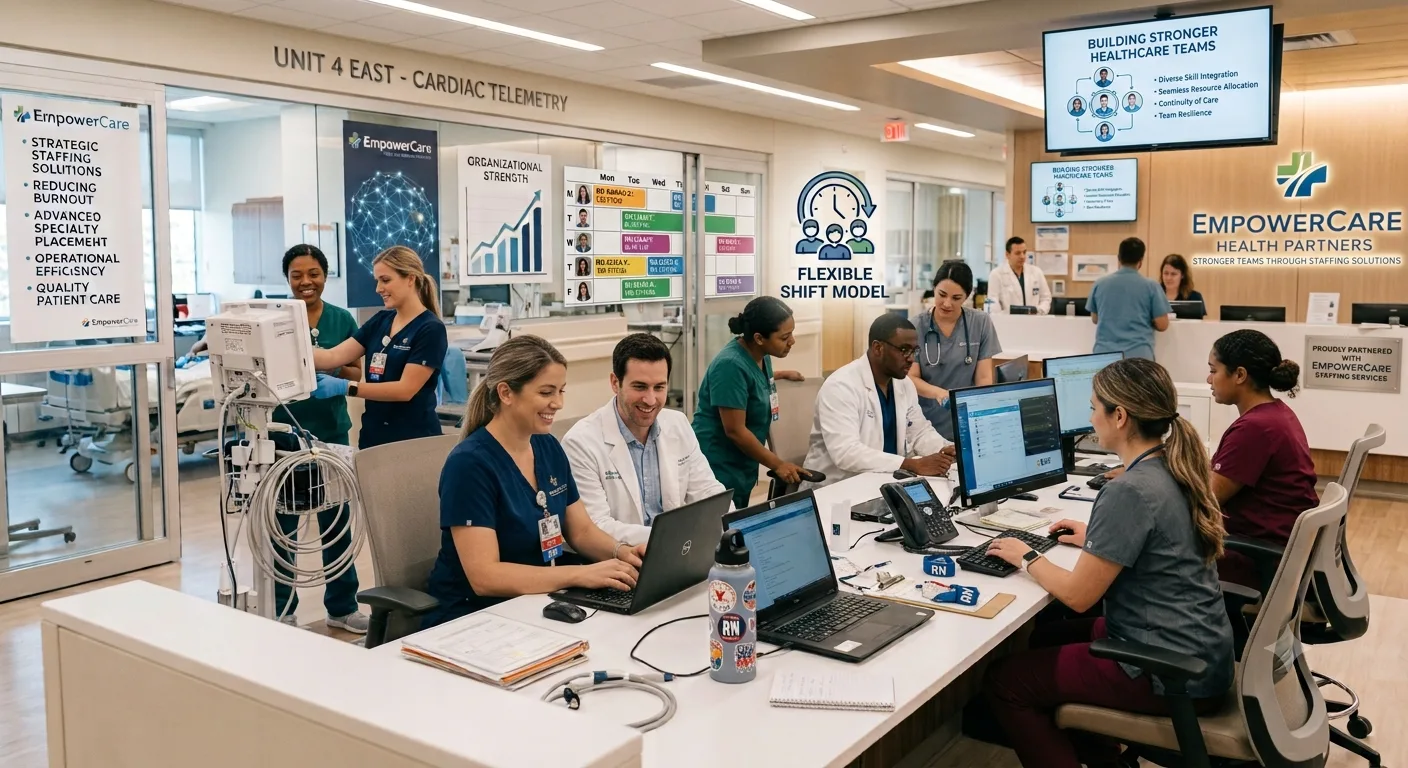 How Healthcare Staffing Services Help Healthcare Organizations Build Stronger Teams