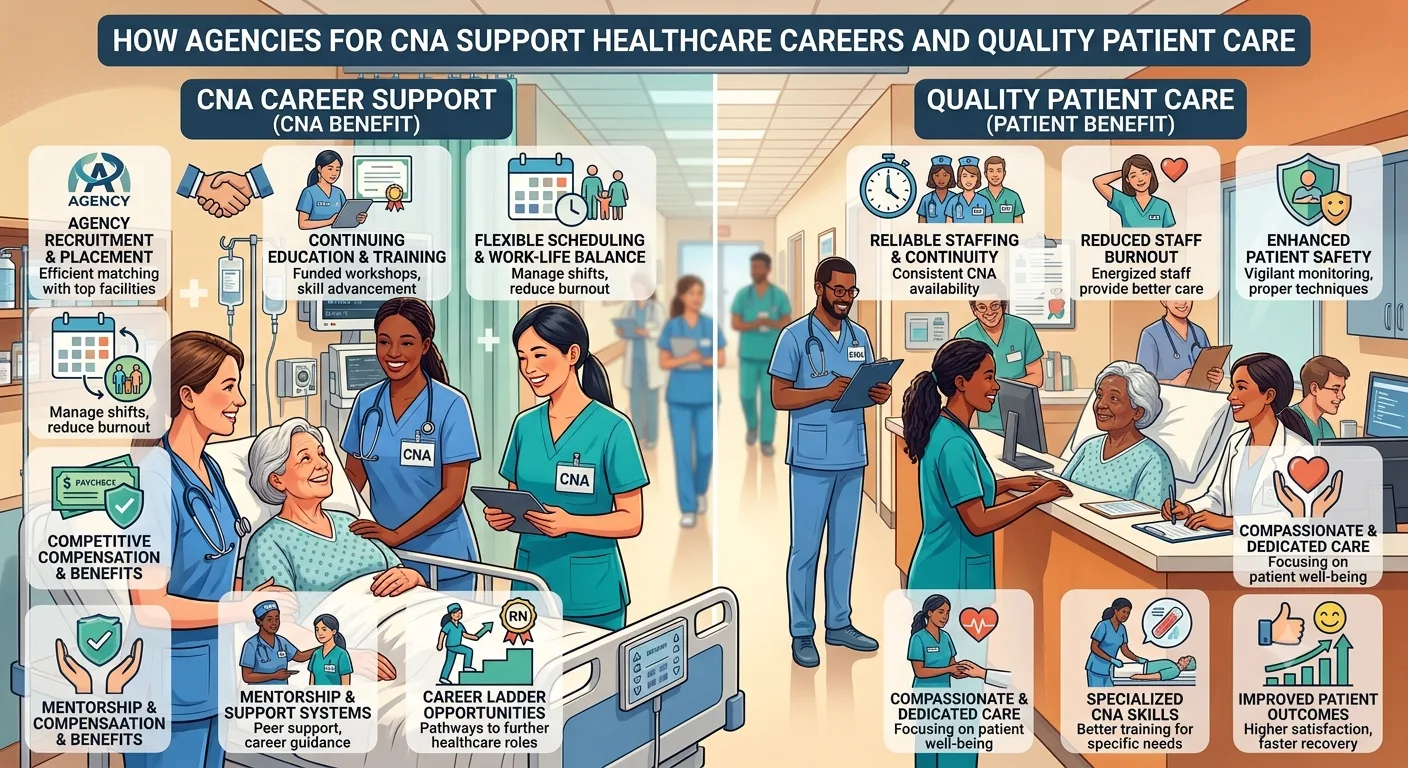 How Agencies for CNA Support Healthcare Careers and Quality Patient Care