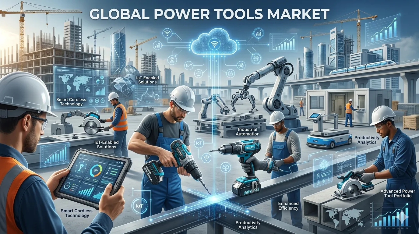 Power Tools Market Size, Share & Growth Forecast 2034