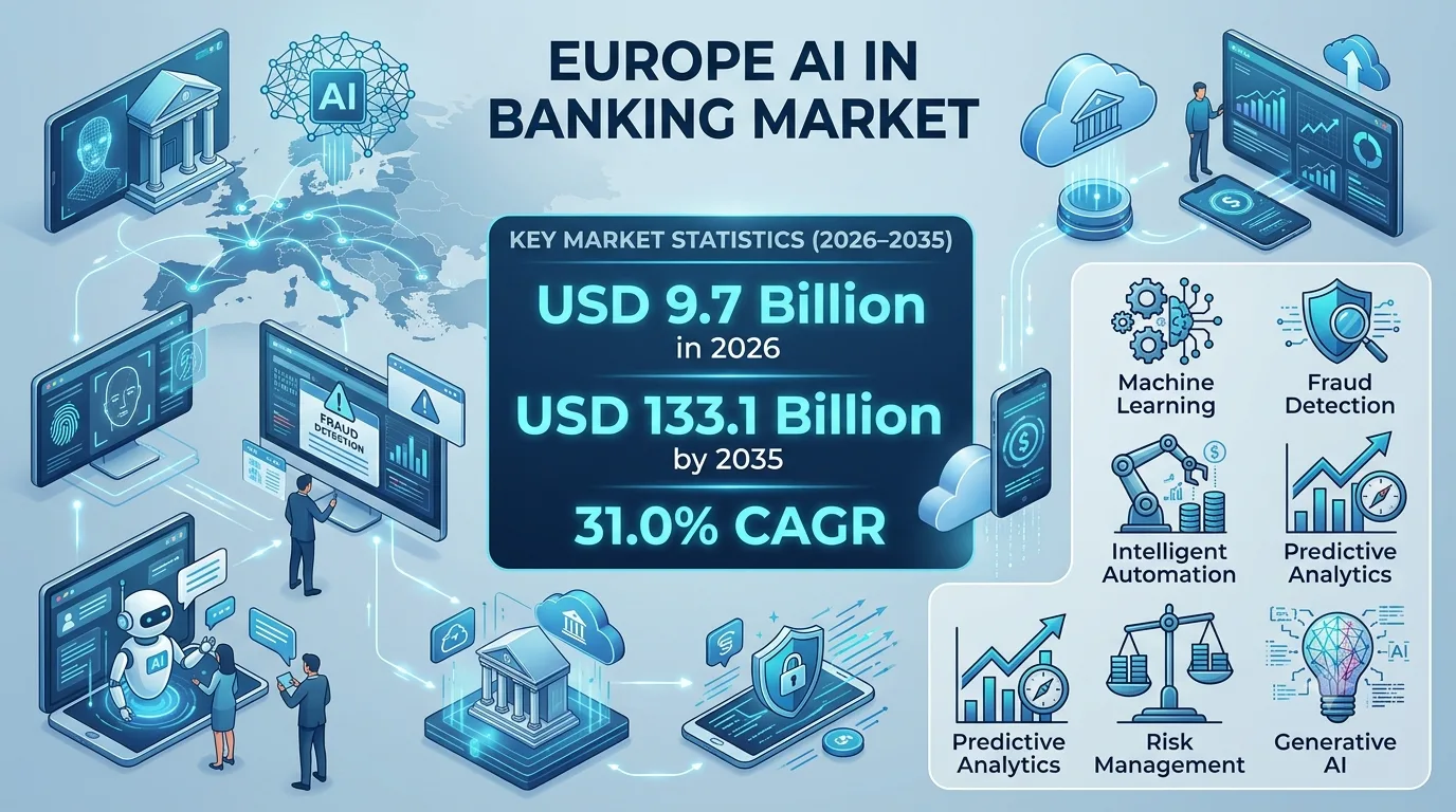 Europe AI in Banking Market Size, Growth, Trends & Forecast 2026-2035
