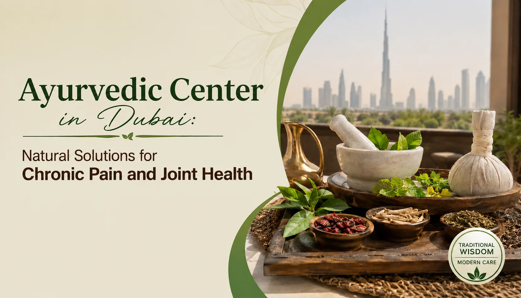 Ayurvedic Center in Dubai: Natural Solutions for Chronic Pain and Joint Health