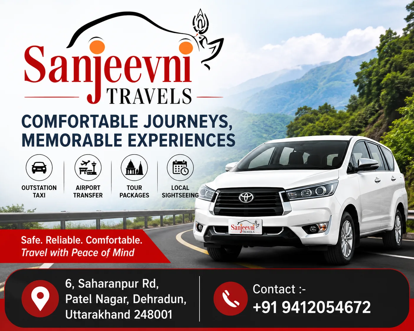 Dehradun to Haridwar Taxi - A Comfortable Way to Travel