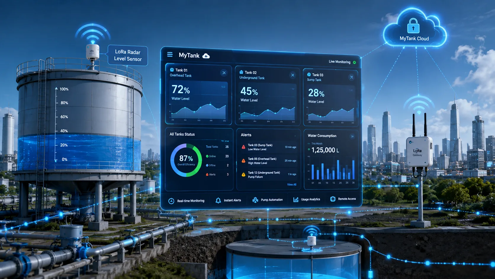 Water Monitoring, Reinvented with LoRa Sensors