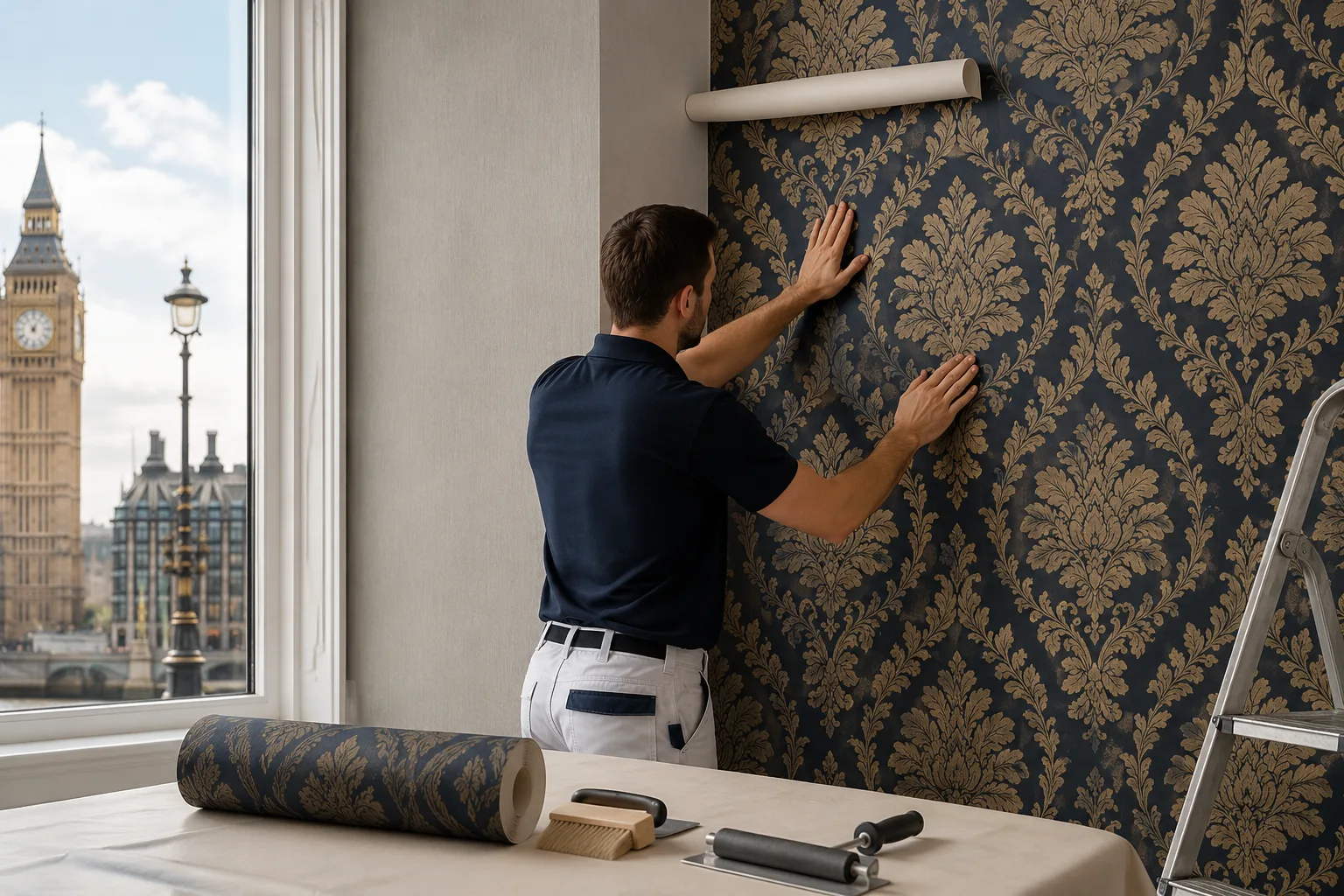 Why Hiring a Wallpaper Specialist in London Makes All the Difference