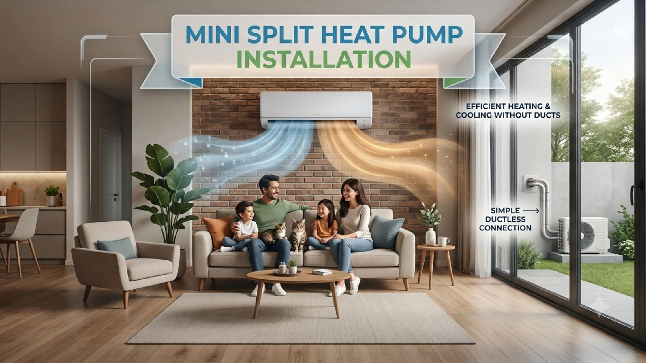 Mini Split Heat Pump Installation: The Smart Choice for Year-Round Home Comfort