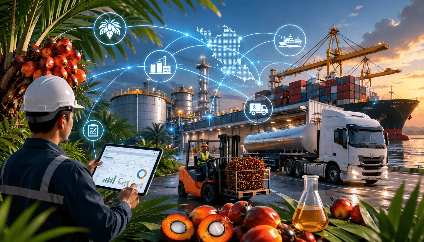 Industry-Specific Software for Palm Oil and Logistics Companies