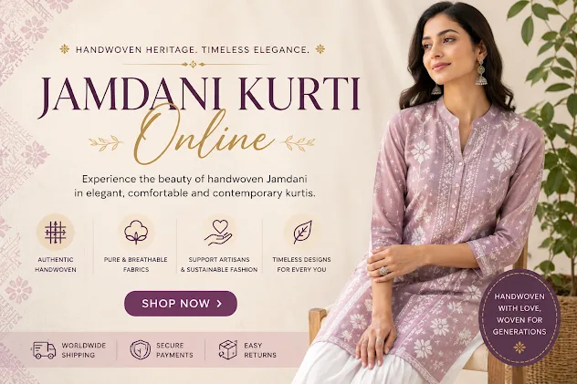 Jamdani Kurti Online: Best Styles for Every Occasion