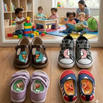 Shoe Stickers for Kids in Canada: Keeping School and Sports Footwear Organized