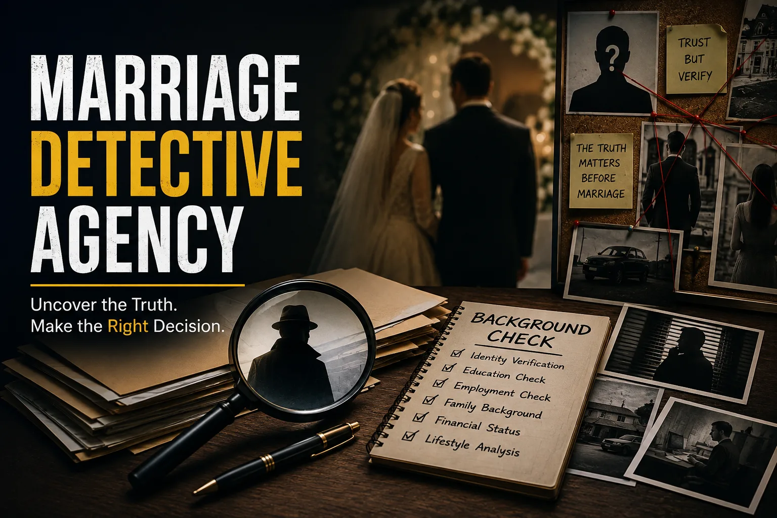 Marriage Detective Agency: Professional Investigation Services for Informed Decisions