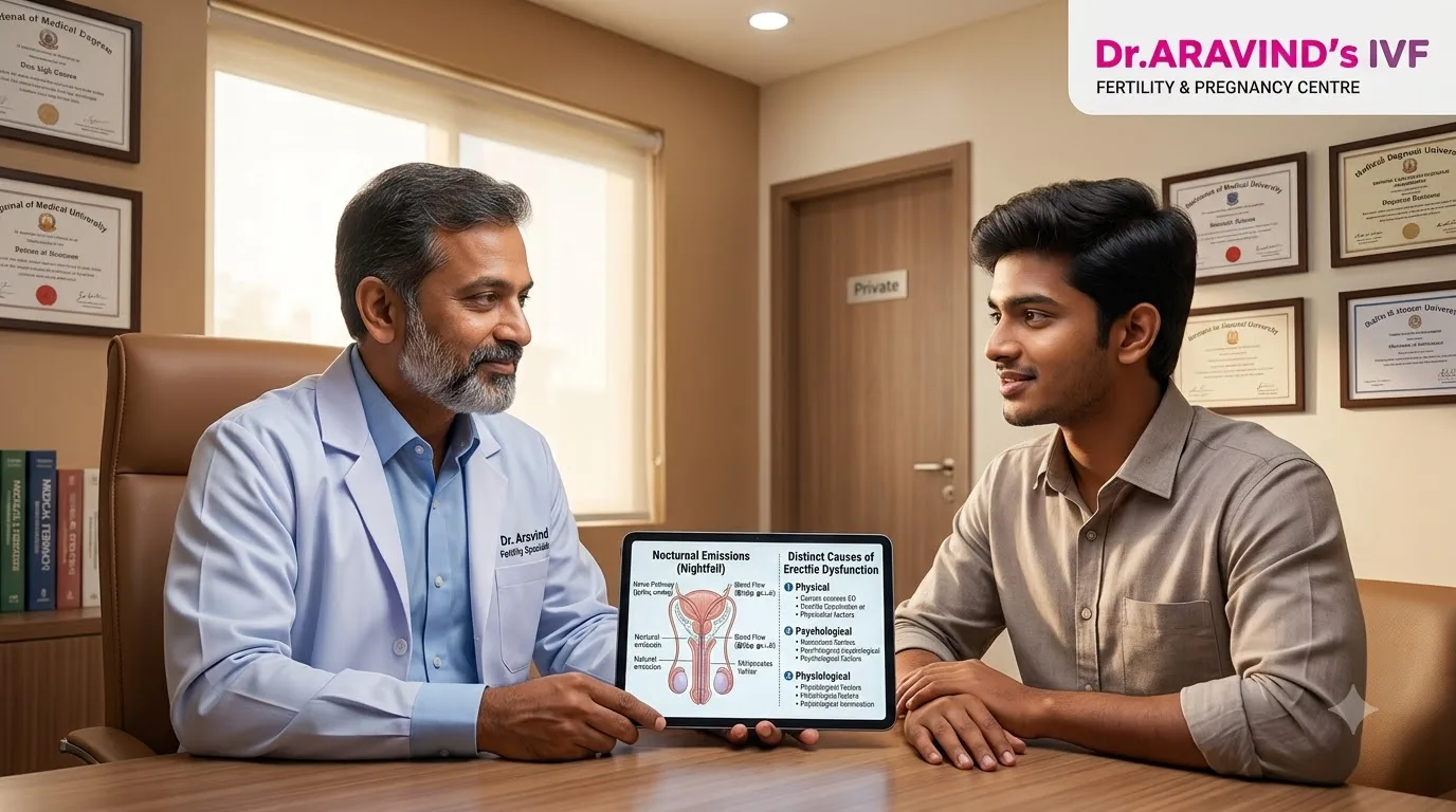 Nightfall vs Erectile Dysfunction — Are They Related in Indian Men? The Honest Answer
