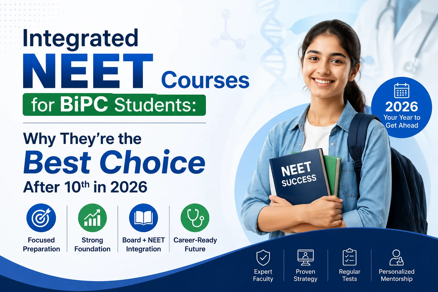 Integrated NEET Courses for BiPC Students: Why Early Preparation Makes a Big Difference
