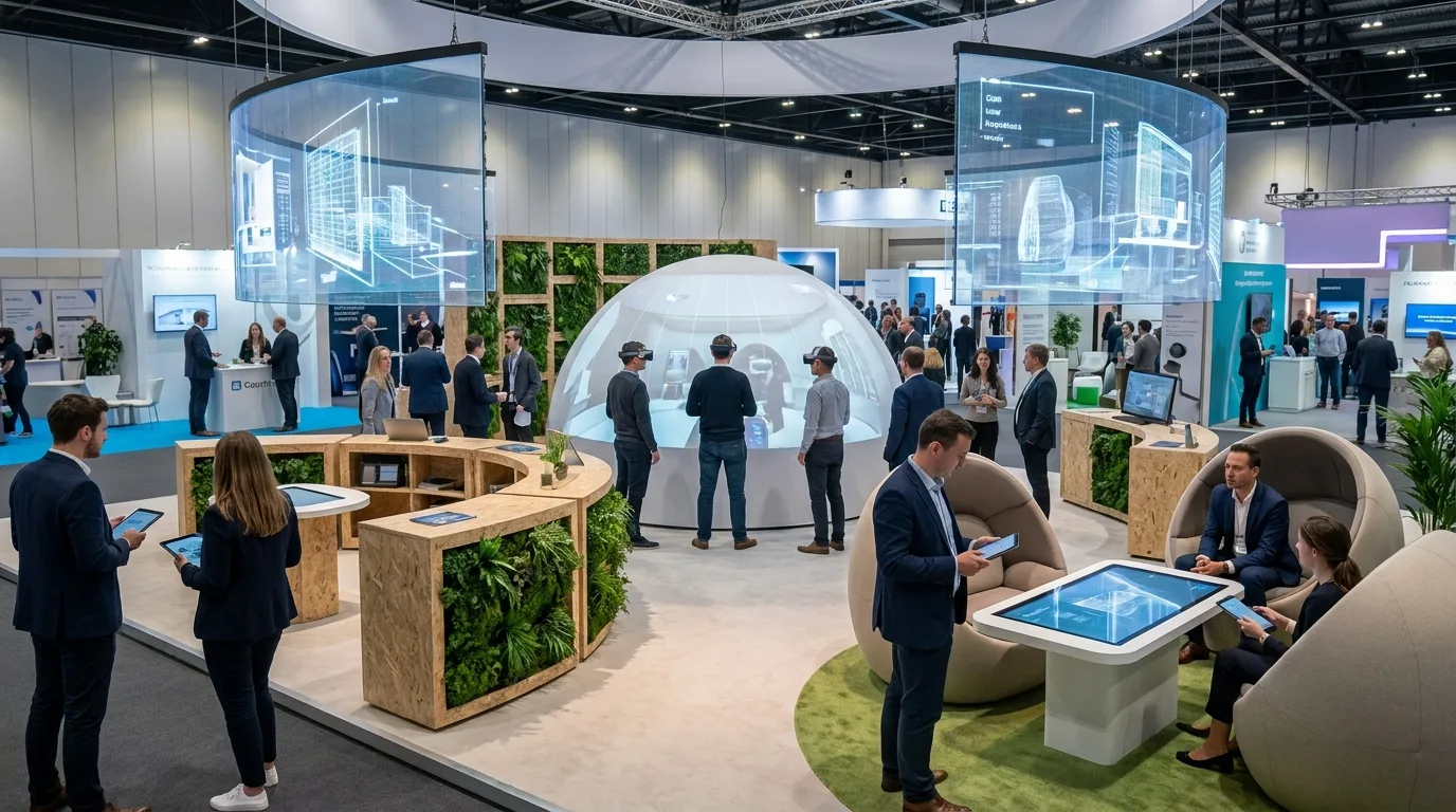 Exhibition Stall Design in 2026: 4 Ideas That Make Visitors Stop and Stay