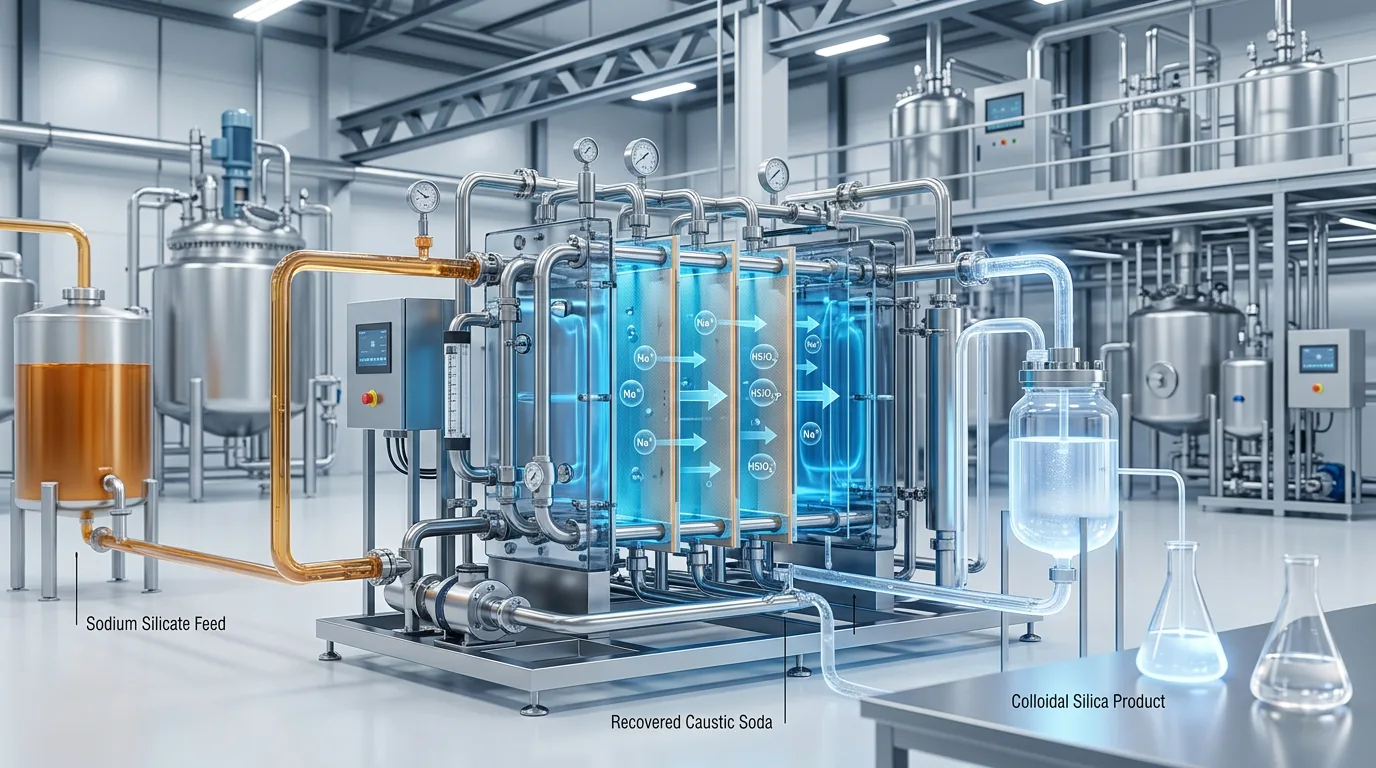 Electrodialysis Plant Manufacturer for Colloidal Silica Process