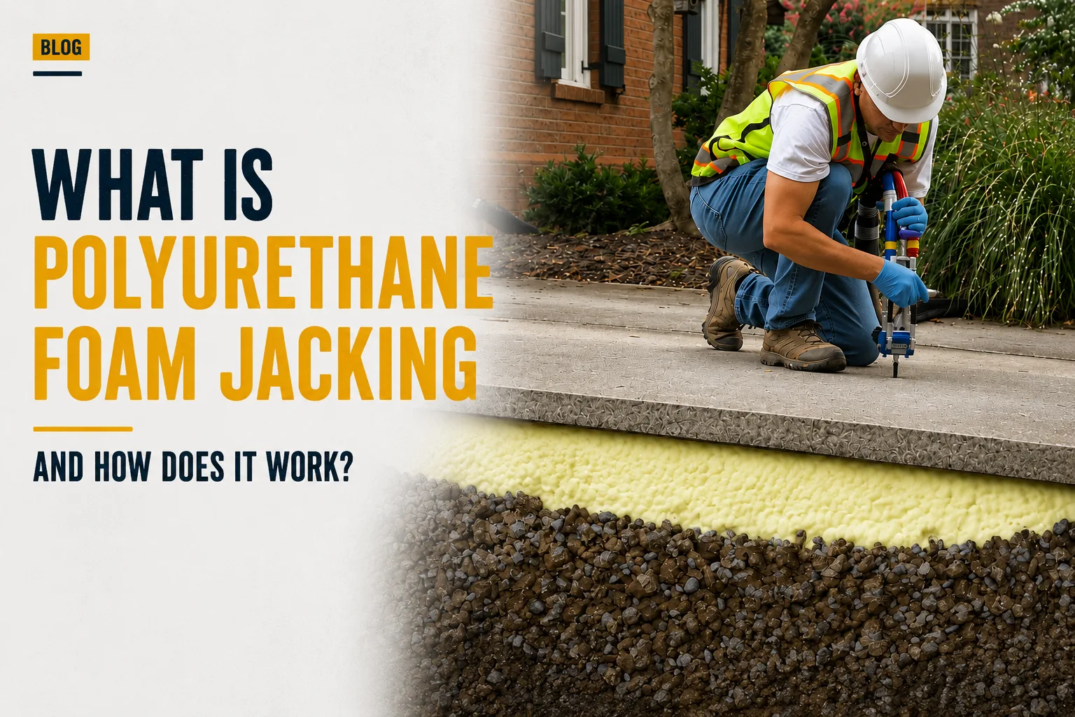What Is Polyurethane Foam Jacking and How Does It Work?