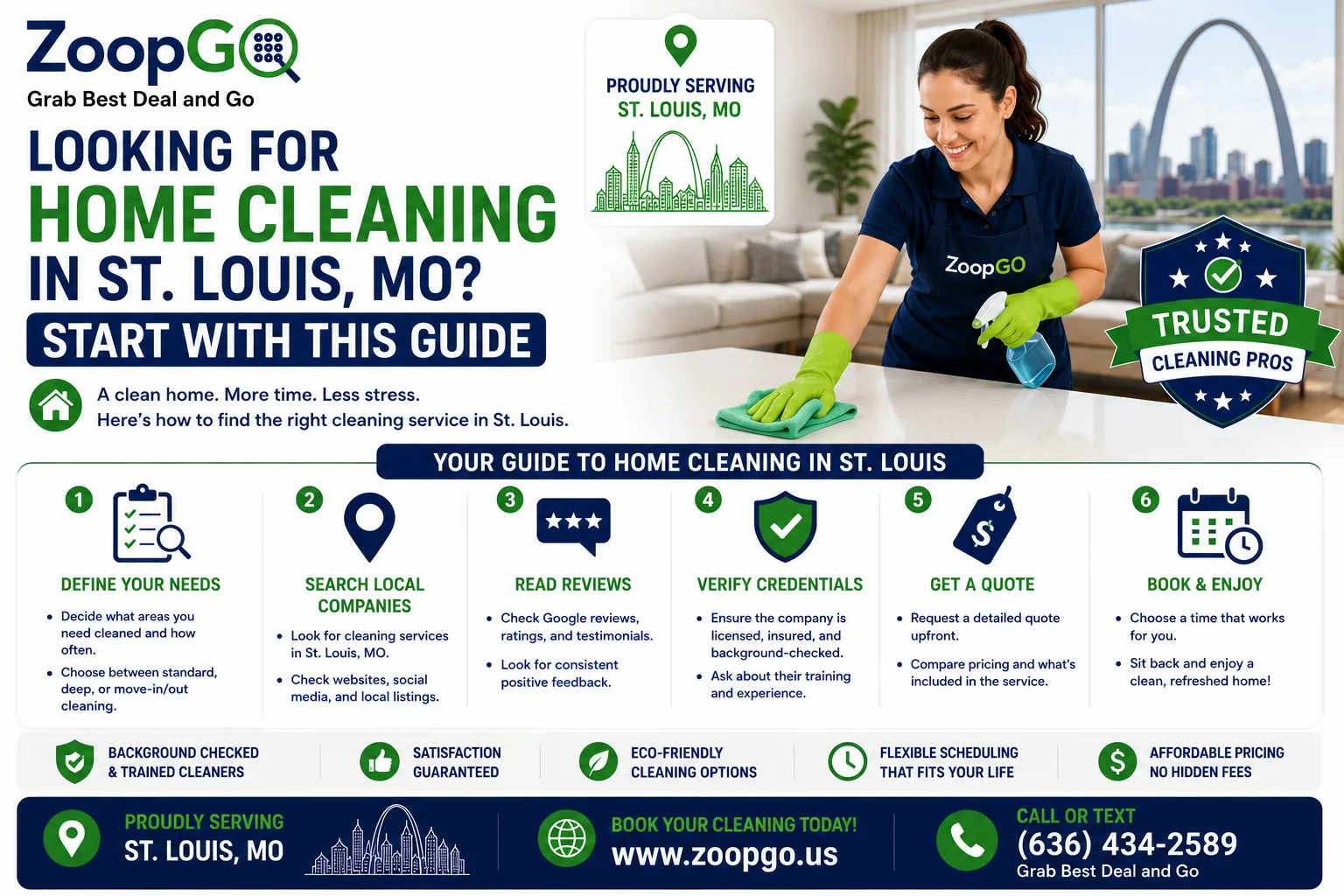 Looking for Home Cleaning in St. Louis, MO? Start With This Guide