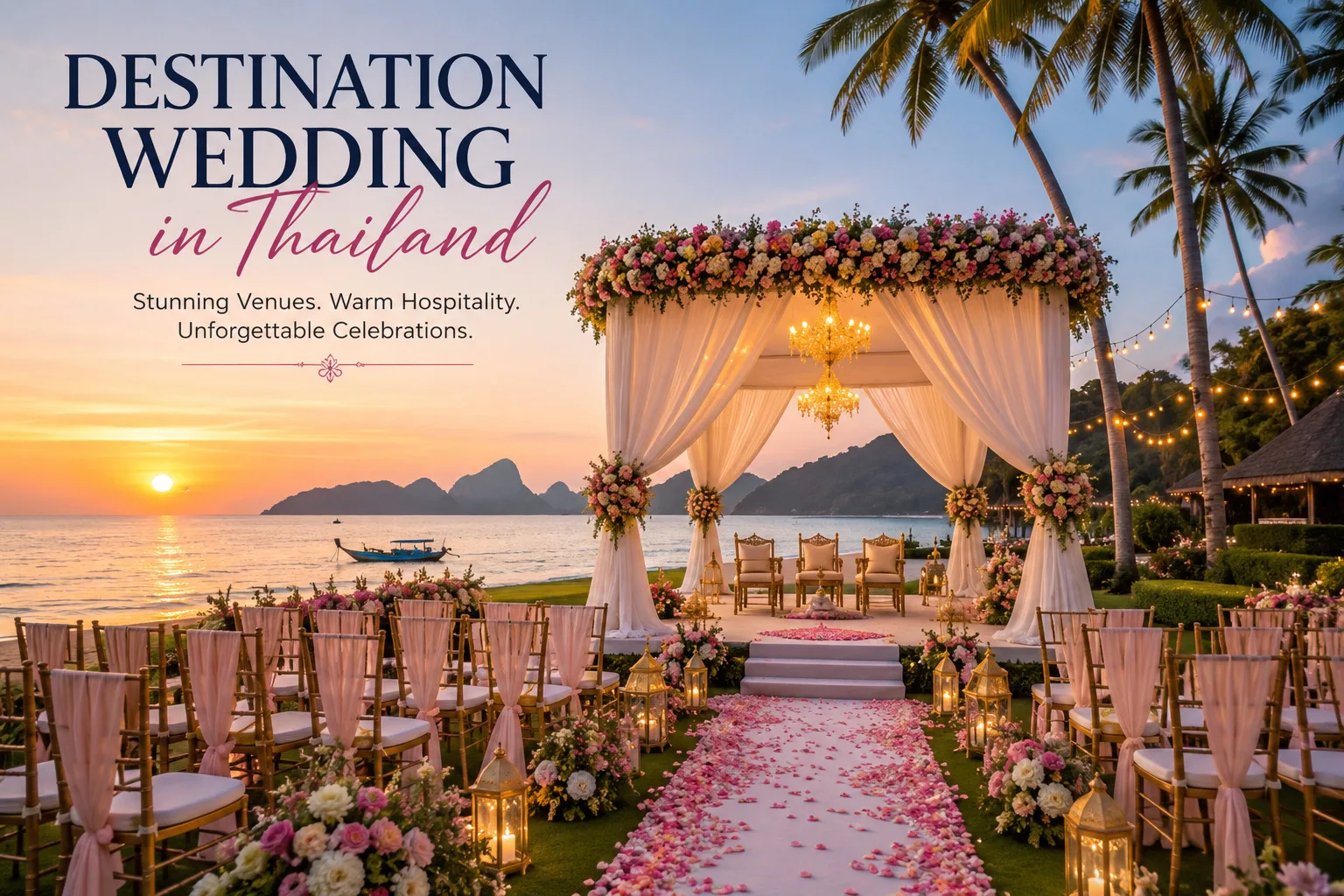 Beach Wedding in Thailand: Why Couples Choose Thailand for Unforgettable Coastal Celebrations