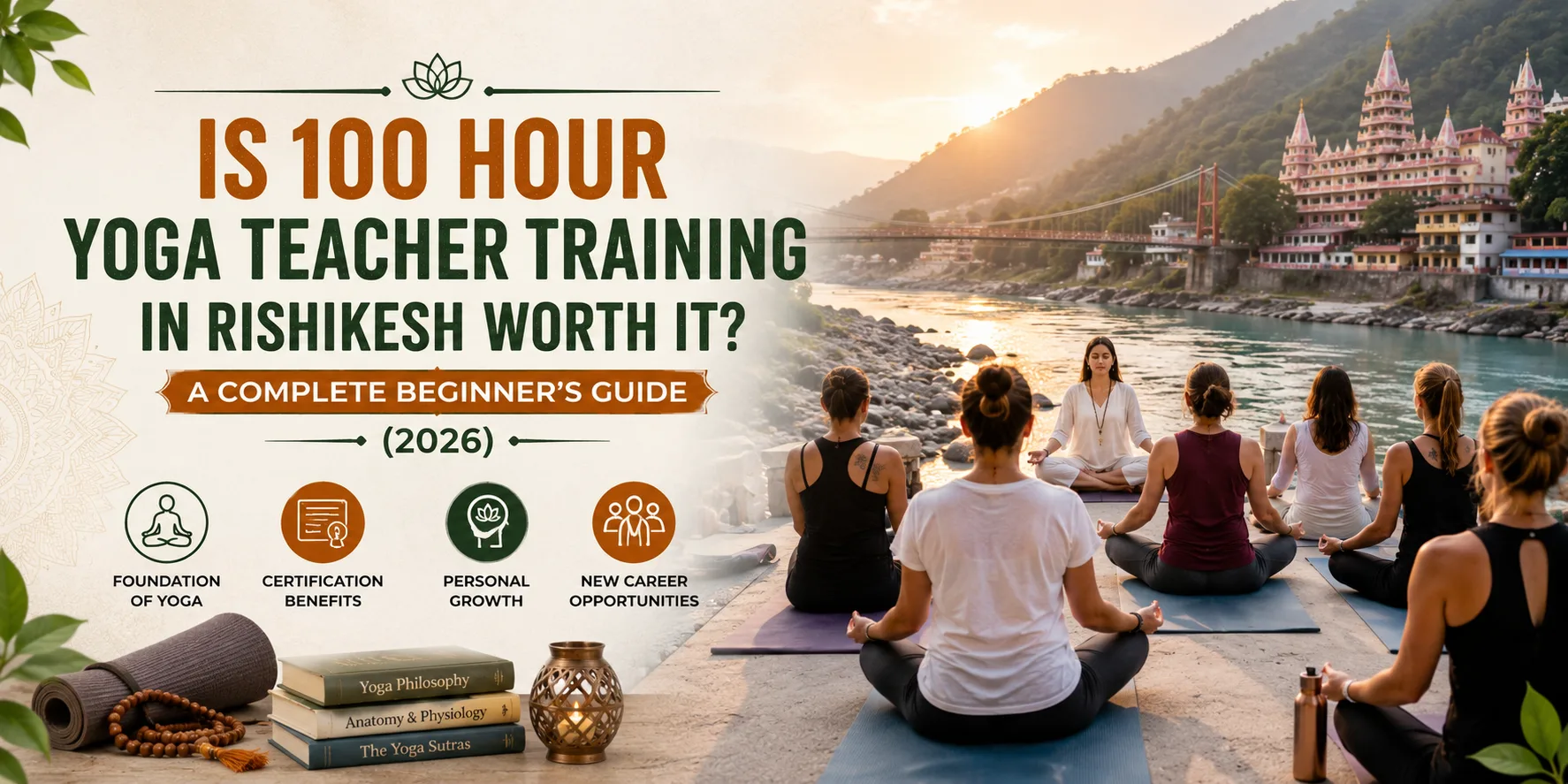 Is 100 Hour Yoga Teacher Training in Rishikesh Worth It? A Complete Beginner’s Guide (2026)