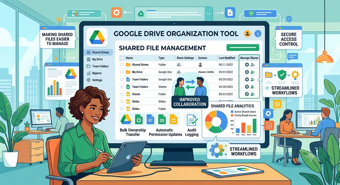 Google Drive Organization Tool: Making Shared Files Easier to Manage