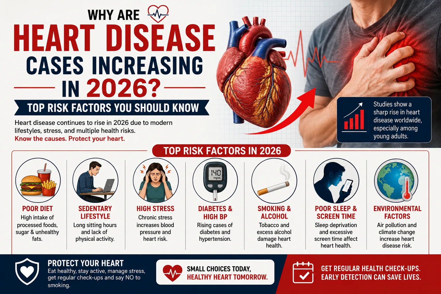Why Are Heart Disease Cases Increasing in 2026?