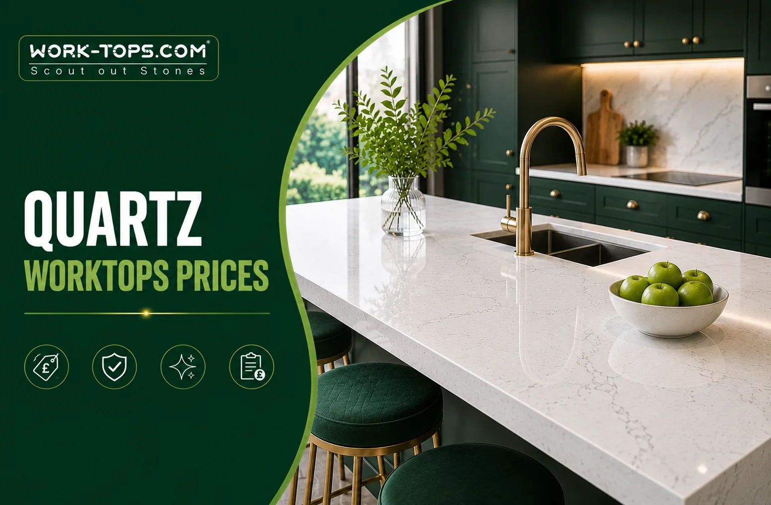 Quartz Worktops Prices UK 2026: A Complete Cost Breakdown